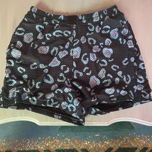 hot lava leopard bball shorts
